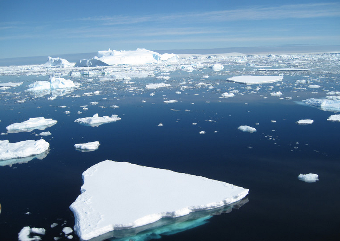 El derretimiento de la Antártida