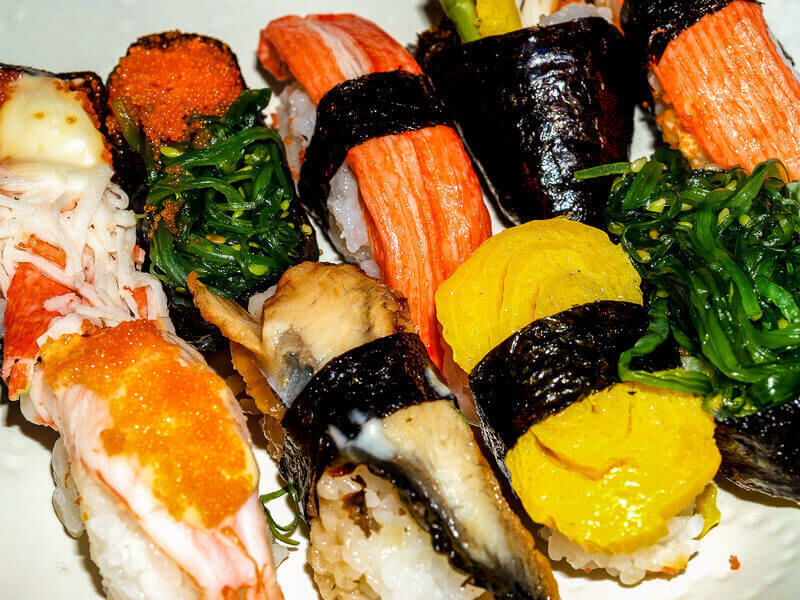 sushi cocina tradicional japonesa
